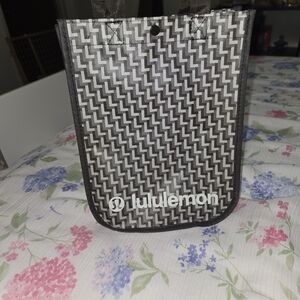 lululemon athletica Black and White Tote Bag